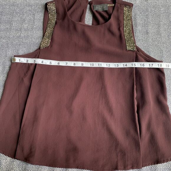 ASTR THE LABEL - Beaded Sleeveless Blouse - Picture 4 of 6